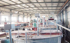 甘肅嘉峪關(guān)1000t/d炭漿廠