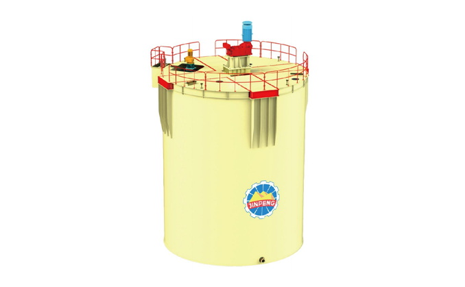 雙葉輪浸出攪拌槽